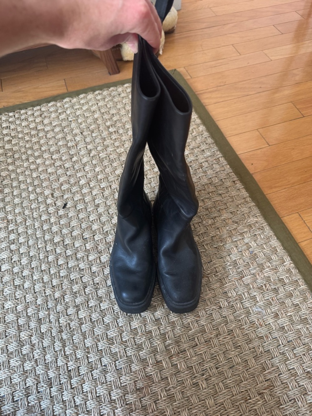 Sam Edelman Black Leather Boots